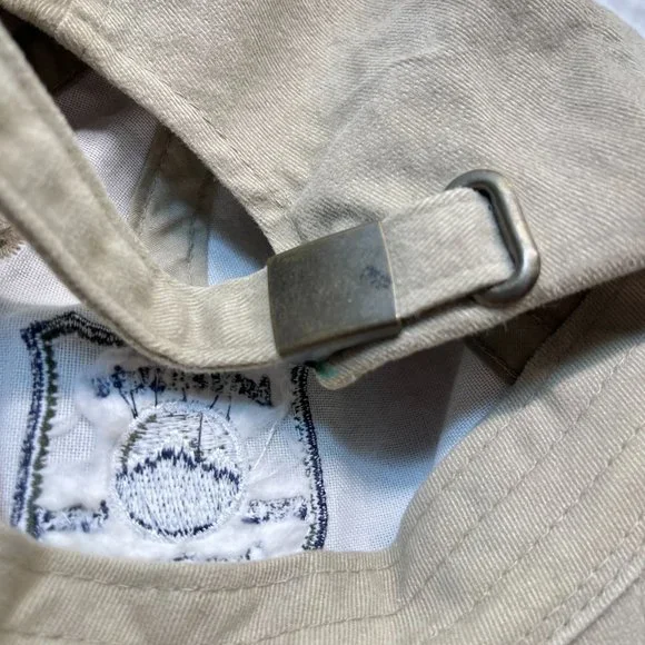 Adventure Outfitters Strapback Hat Tan Mountain Logo Since 1950 - Picture 7 of 9